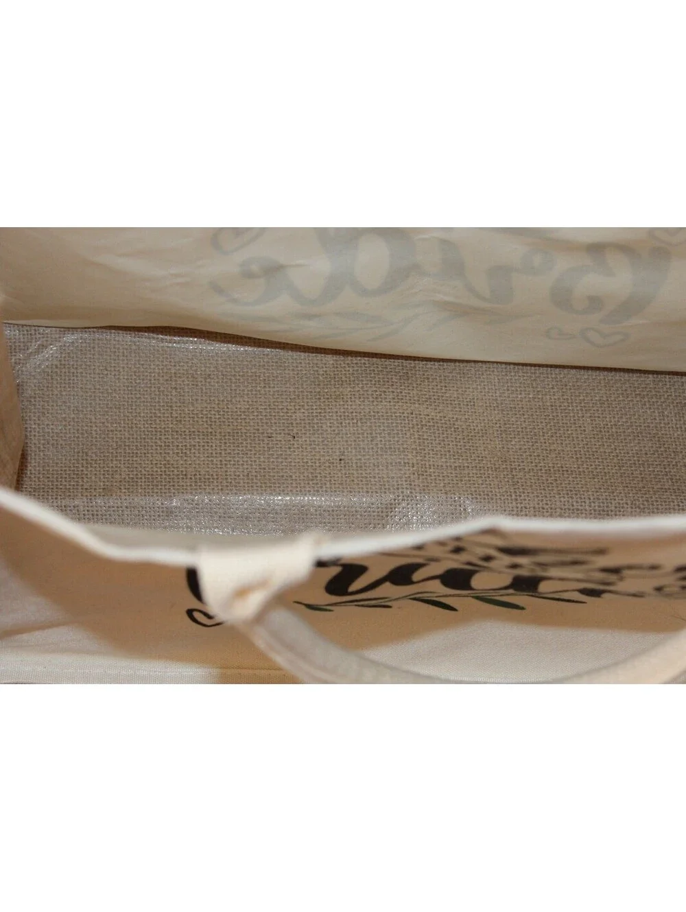 Mother of the Bride Canvas Tote Bag Wedding Gift Large Jute-Style Shopper